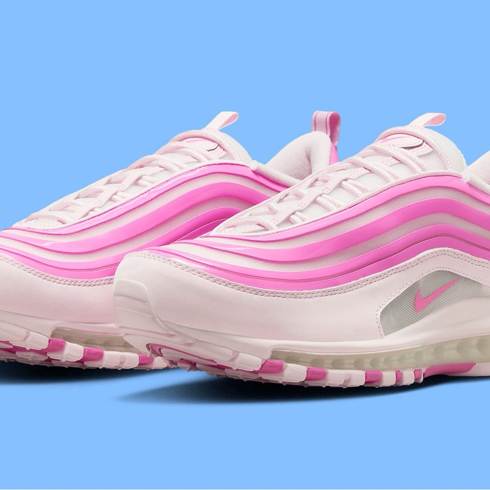 Nike Air Max 97 Pink Foam Playful Pink White FJ2588-600 Men's Size 10 Brand New!
